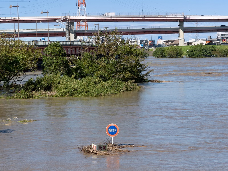 特別養護老人ホーム千寿園熊本-大雨により氾濫した河川
